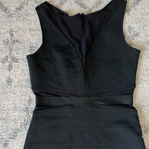Black Bodycon Ribbed Dress - Forever 21